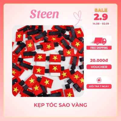 Kẹp tóc sao vàng - 80 Năm Tự Hào