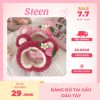 Băng đô tai gấu dâu tây