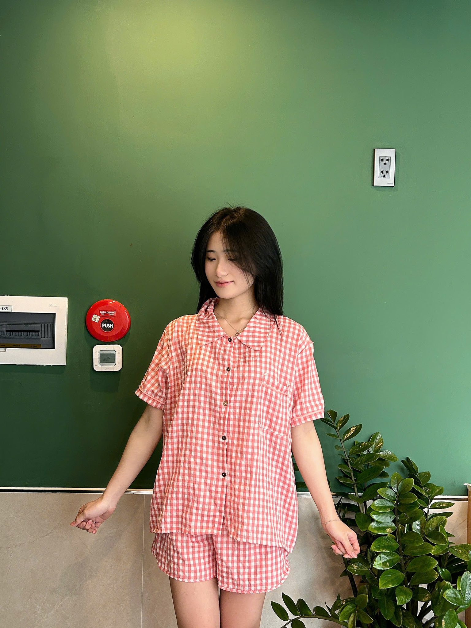 Đồ Ngủ Caro Pastel Cho Mùa Hè