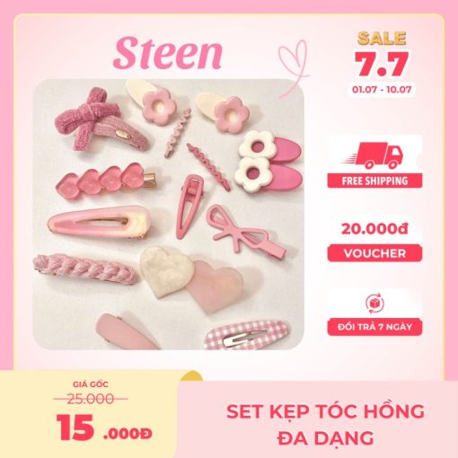 set kẹt tóc đa năng