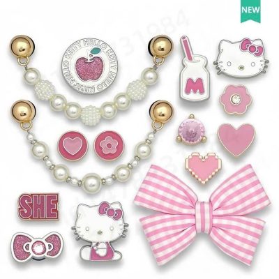 Charm Đính Áo Hello Kitty